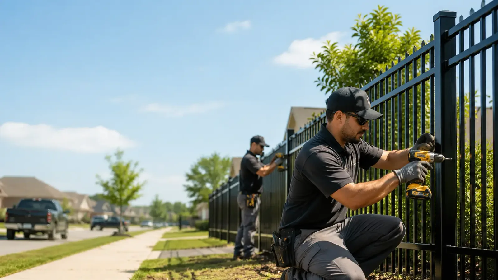 Metal Fence Installation in Mexico, PA